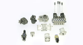 Distributors, pumps, pumps overdrives, hydraulic motors